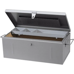 Baule portautensili in lamiera di acciaio