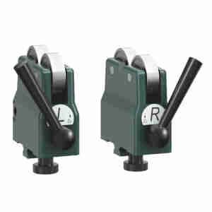 Coppia di supporti per alberi senza centri