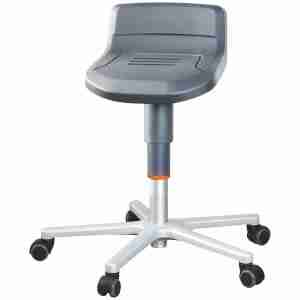 Sgabello da banco con rotelle, basso