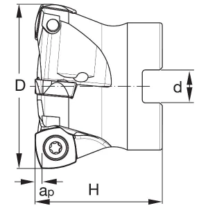 GARANT HPC Fresa con foro